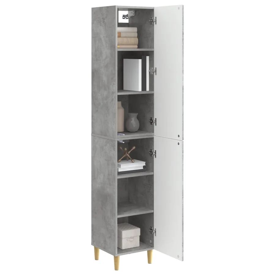 Ensemble de Meubles 2 pcs 33 x 34,5 x 90 cm Bois d'ingénierie - 3