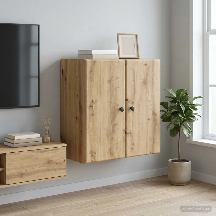 Armoire Murale 59 x 31 x 60 cm Bois d'ingénierie