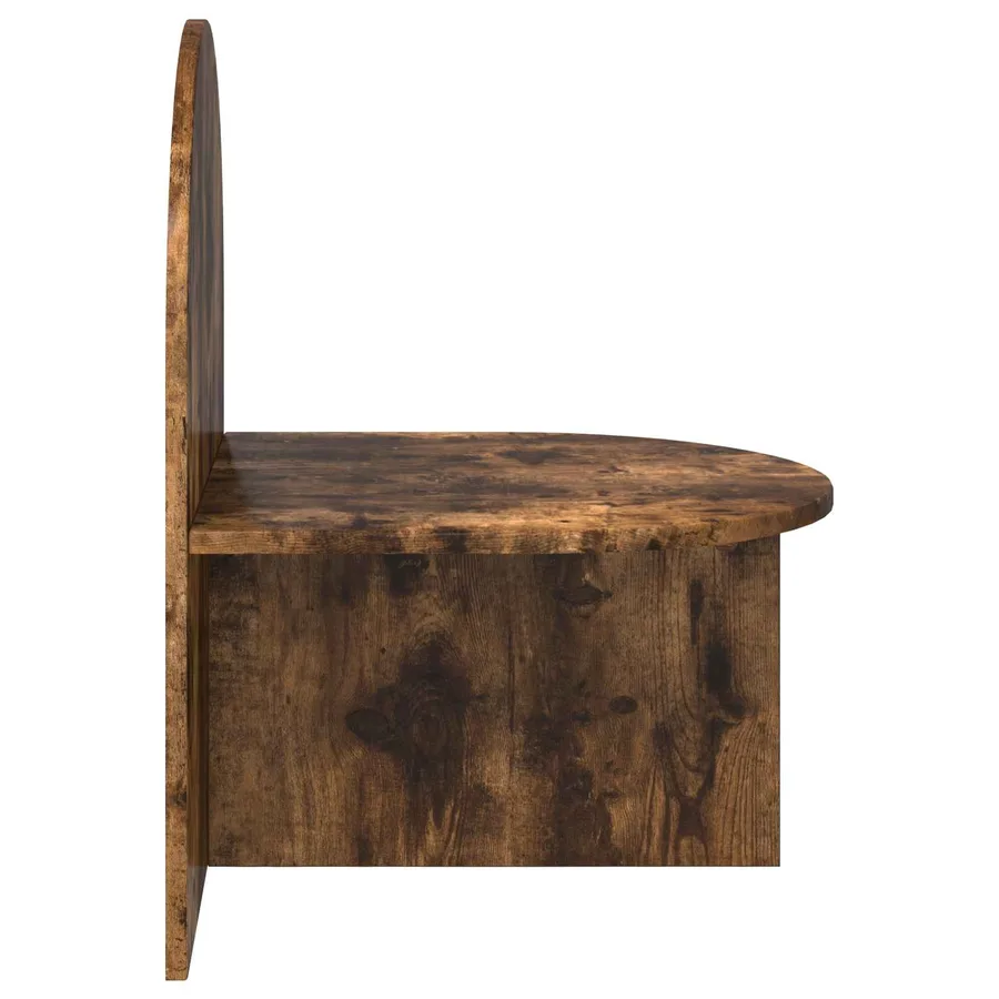 Table de chevet Chêne Fumé 48 x 49 x 65 cm Bois d’ingénierie - 5