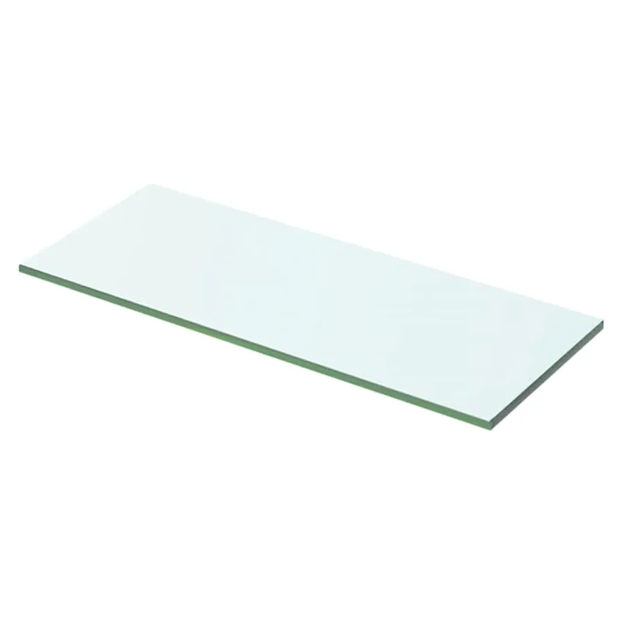 Panneaux d'étagère 2 pcs Verre Transparent 50 x 15 cm - 2