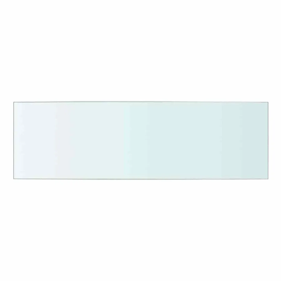 Panneaux d'étagère 2 pcs Verre Transparent 50 x 15 cm - 3