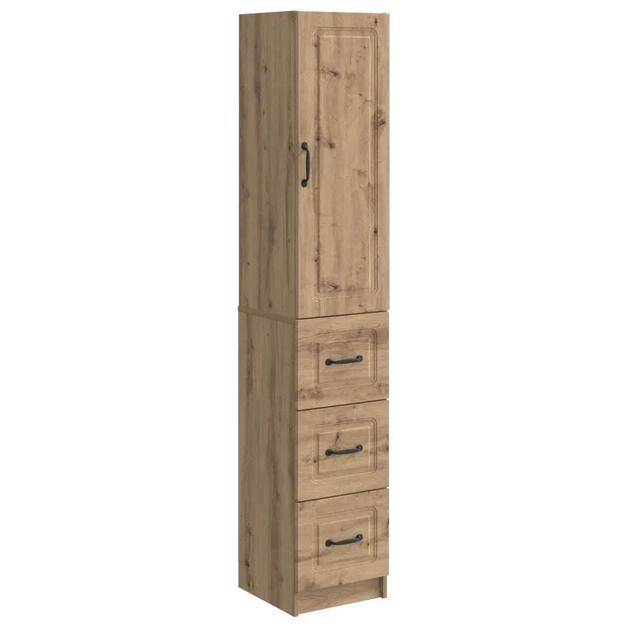 Ensemble de Meubles 2 pc 33 x 34,5 x 87 cm Bois d'ingénierie - 2