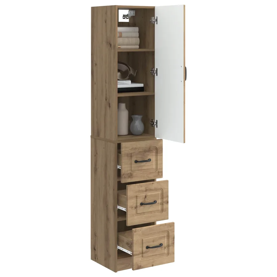 Ensemble de Meubles 2 pc 33 x 34,5 x 87 cm Bois d'ingénierie - 3