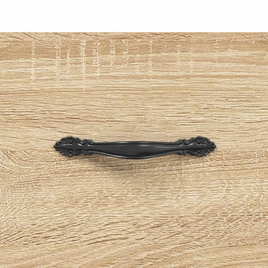 Table basse Chêne sonoma 50x50x40 cm Bois d'ingénierie - 9