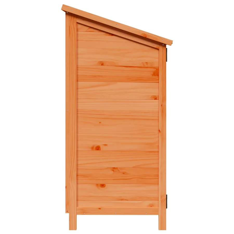 Abri de jardin avec toit Marron 106,5 x 56 x 113,5 cm - 6