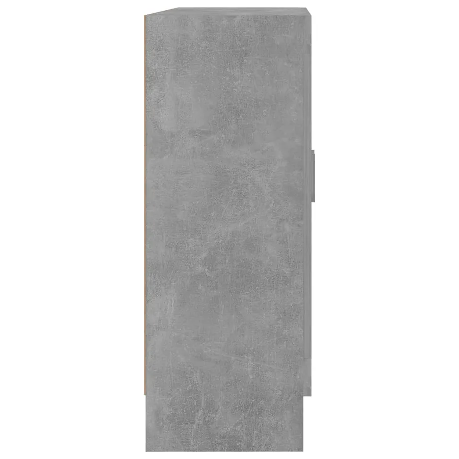 Bibliothèque Gris béton 82,5x30,5x80 cm Bois d'ingénierie - 6