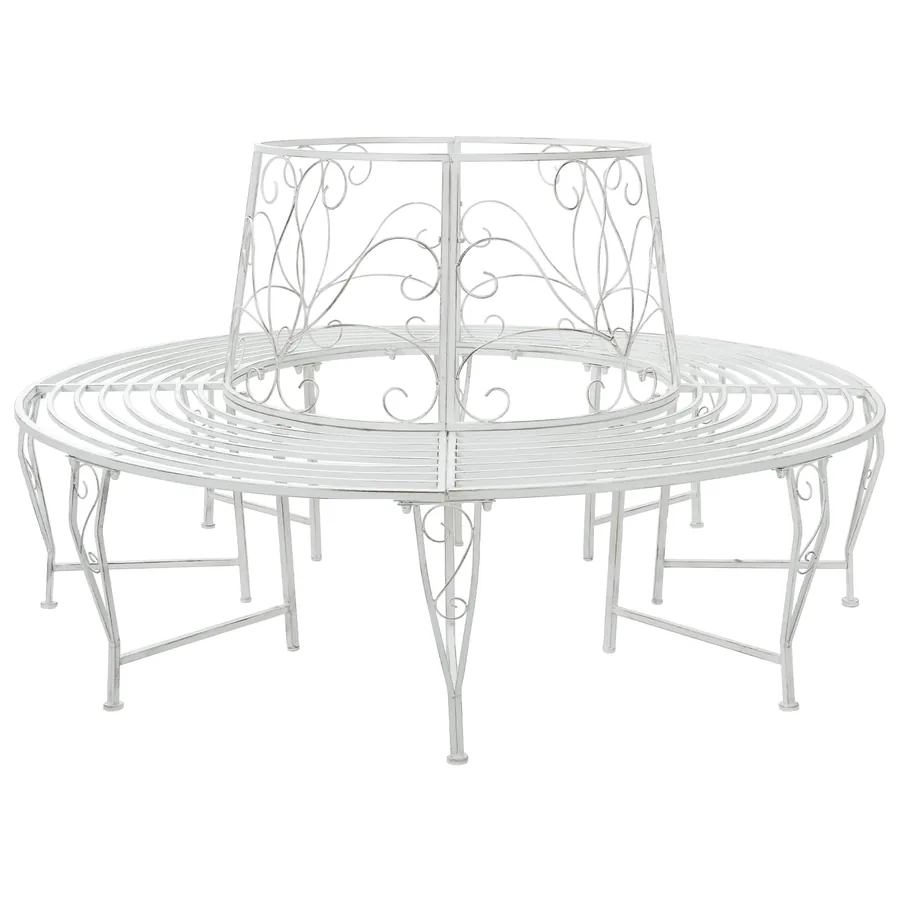 Banc d'Arbre 8-Nombre de places Ø 160 x 89 cm Acier