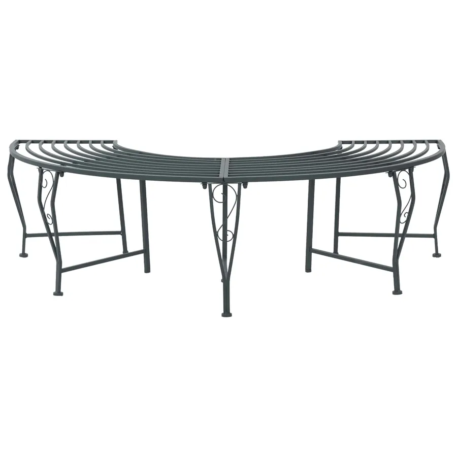 Banc d'Arbre 4-Nombre de places 160 x 80 x 44 cm Acier