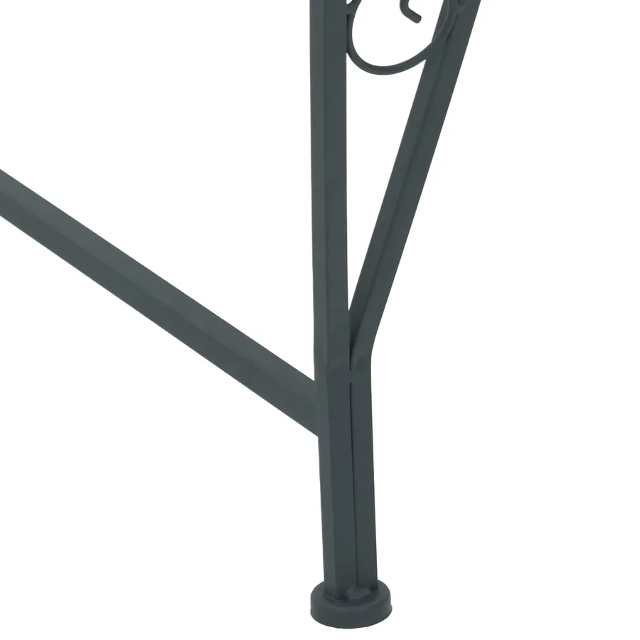 Banc d'Arbre 4-Nombre de places 160 x 80 x 44 cm Acier - 3