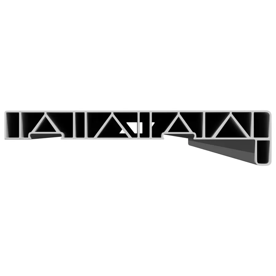 Appui de fenêtre Blanc 140 x 25 x 4,5 cm PVC - 4