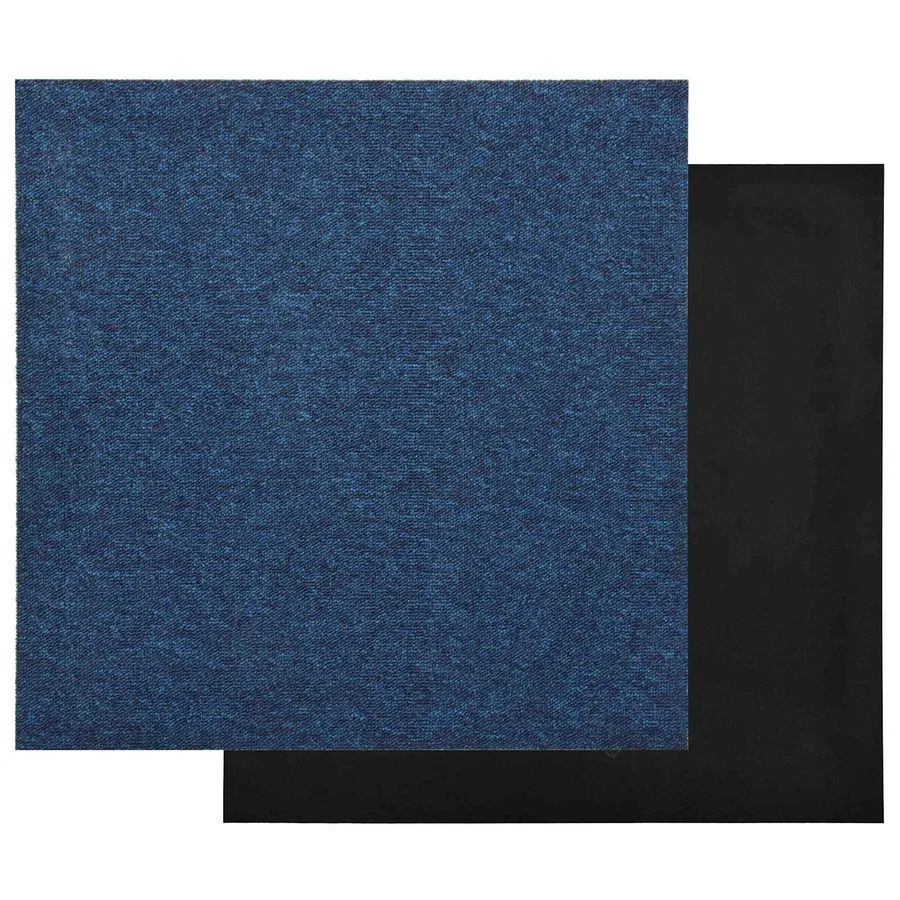 Tapis 20 pcs Bleu foncé 50 x 50 cm 100% Polypropylène - 3