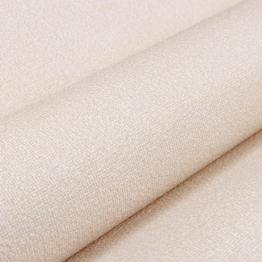 Papier peint 3D Solide Rayé Beige 10 x 0,53 m Tissu non tissé - 5