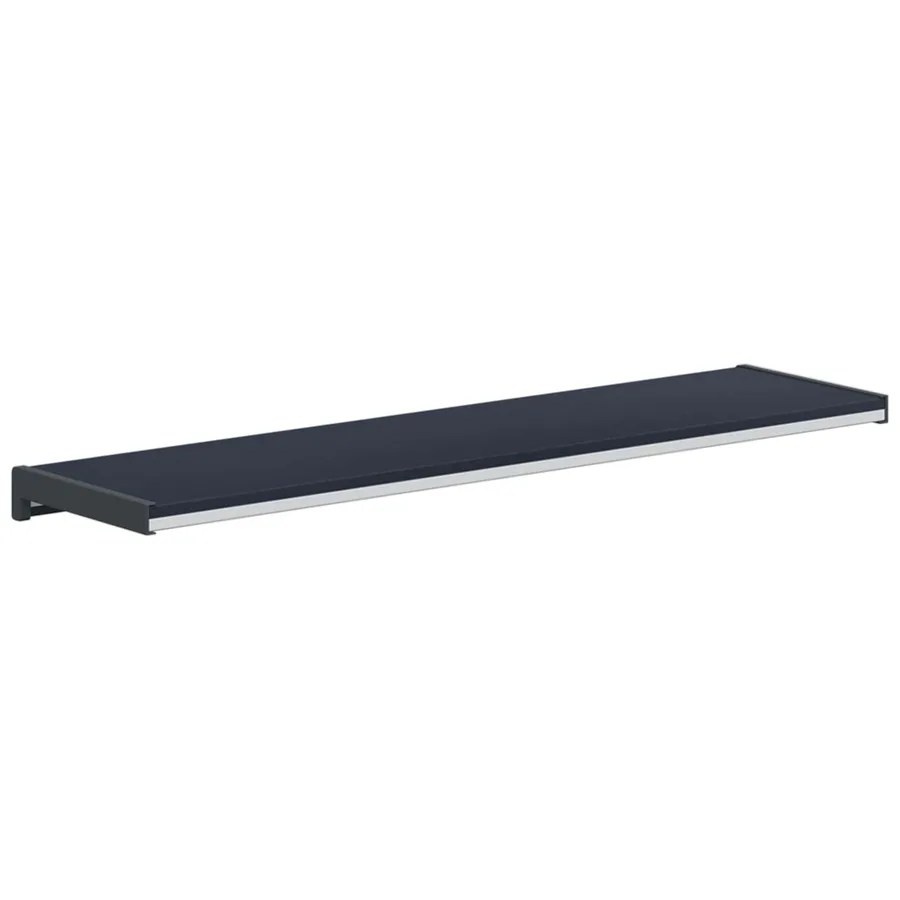 Appui de fenêtre Anthracite avec grain de bois 80 x 20 x 4,5 cm - 6