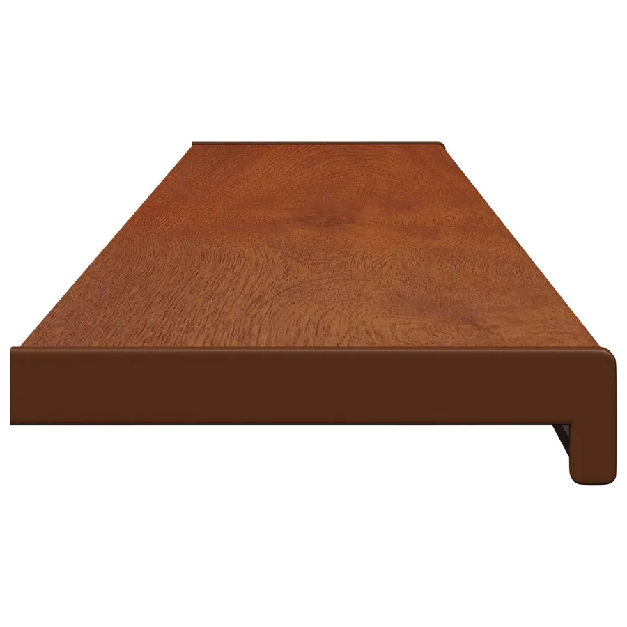Appui de fenêtre Bois marron 140 x 25 x 4,5 cm PVC - 6