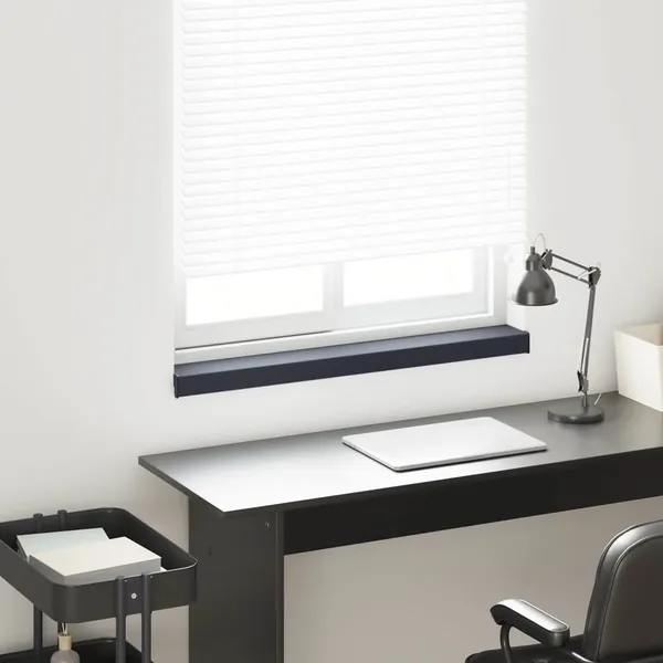 Appui de fenêtre Anthracite avec grain de bois PVC