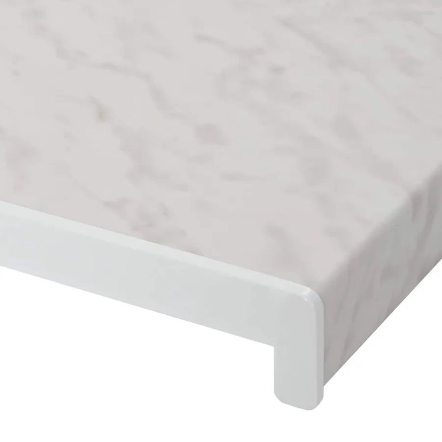 Appui de fenêtre Texture marbre 100 x 20 x 4,5 cm PVC - 9