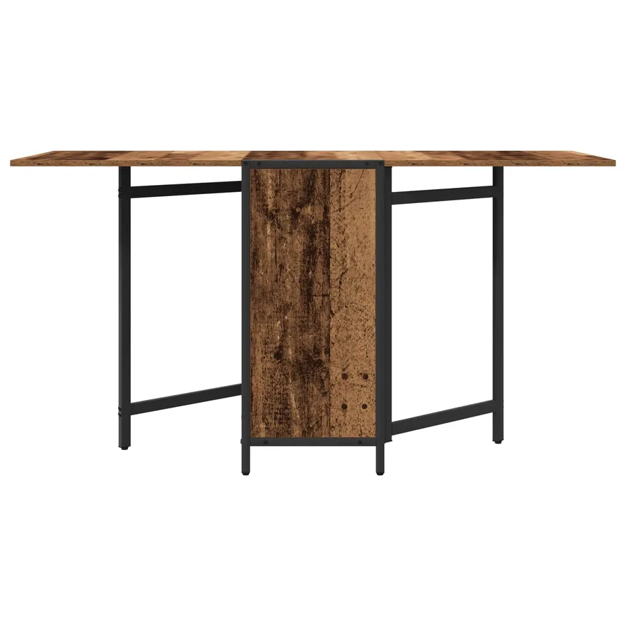 Table à dîner 144 x 60 x 75 cm Bois d'ingénierie Bois ancien - 5