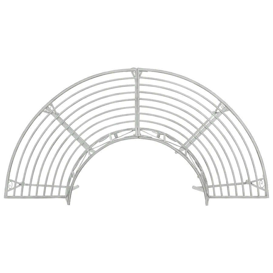 Banc d'Arbre 4-Nombre de places 160 x 80 x 89 cm Acier - 2
