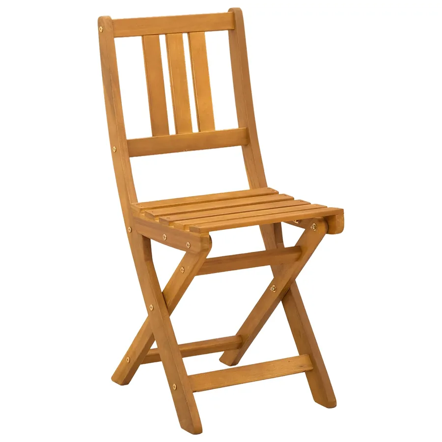 Chaises de bistrot d'extérieur 4 pcs Crème blanc - 5