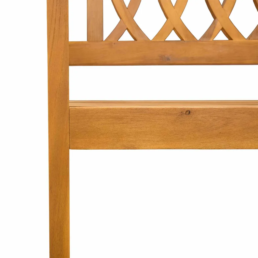 Chaises de jardin 8 pcs Naturel Bois d'Acacia Massif - 7