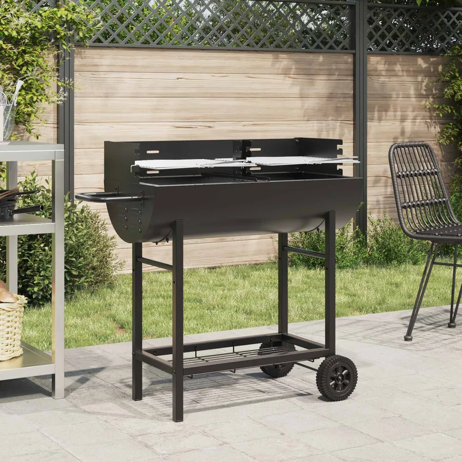 Grill charbon 96,5 x 42,5 x 88,5 cm Noir