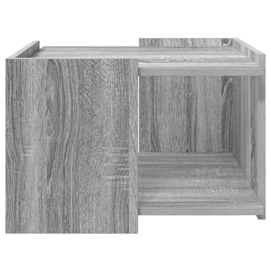 Table basse Sonoma gris 50,5 x 50 x 33 cm Bois d'ingénierie - 5
