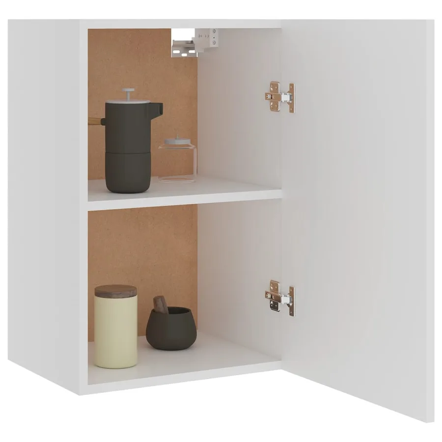 Armoire suspendue "Lyon" Blanc 39,5 x 31 x 60 cm Bois d'ingénierie - 5
