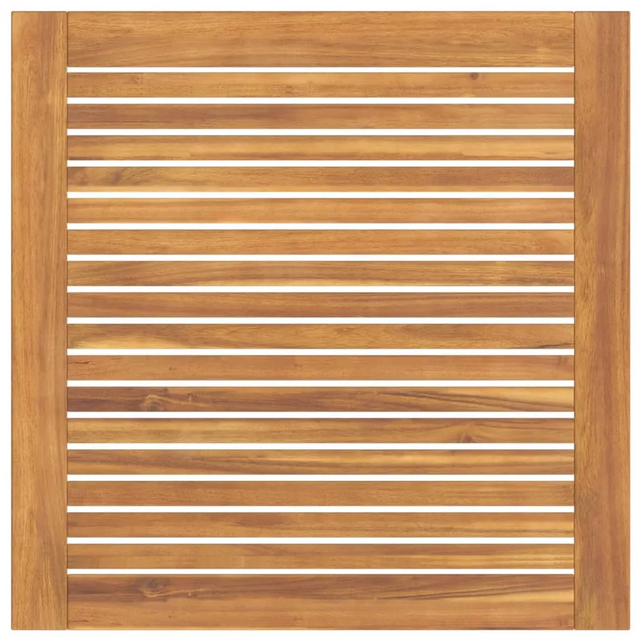 Ensemble à manger de jardin 3 pcs Bois d'acacia solide - 8