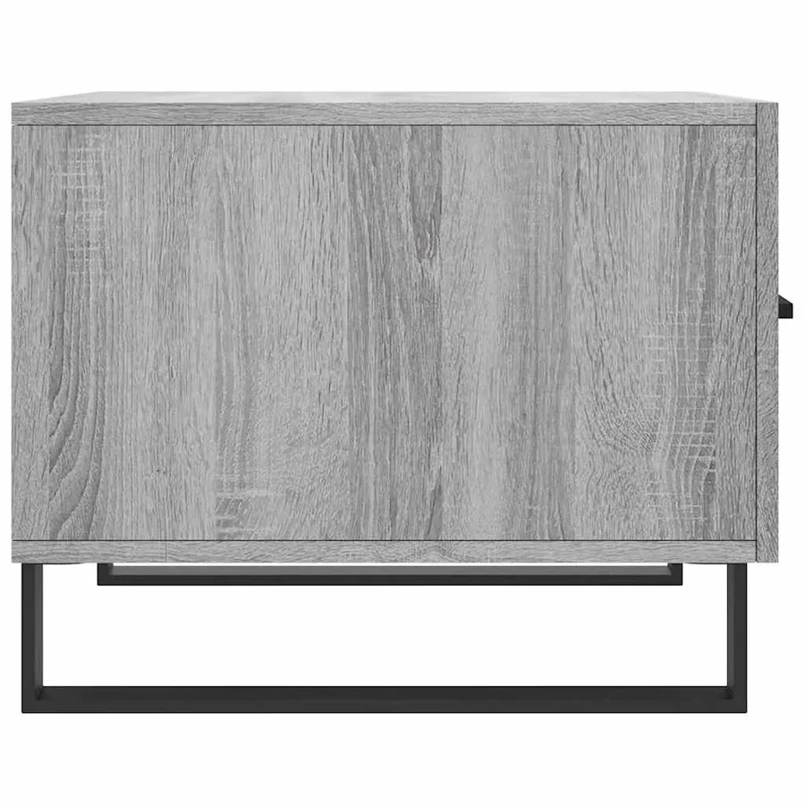 Table basse Sonoma gris 50x50x40 cm Bois d'ingénierie - 7