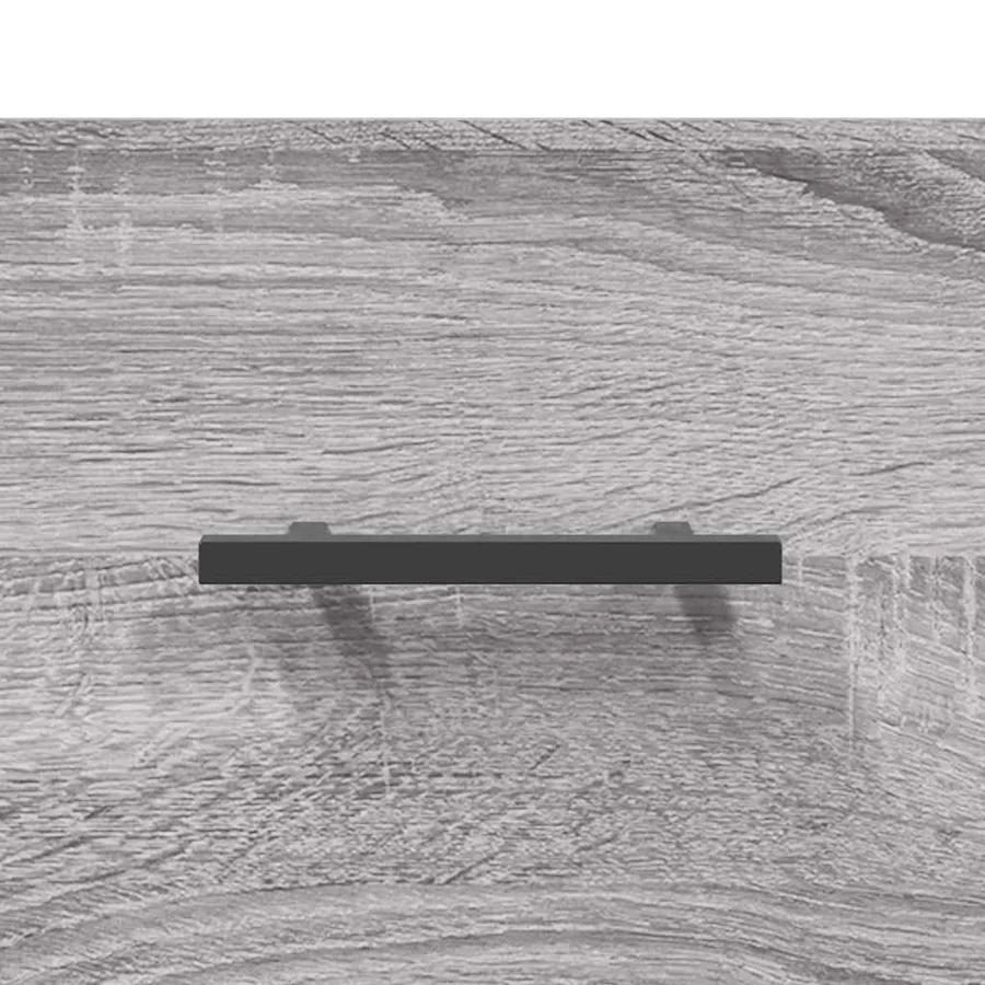 Table basse Sonoma gris 50x50x40 cm Bois d'ingénierie - 9