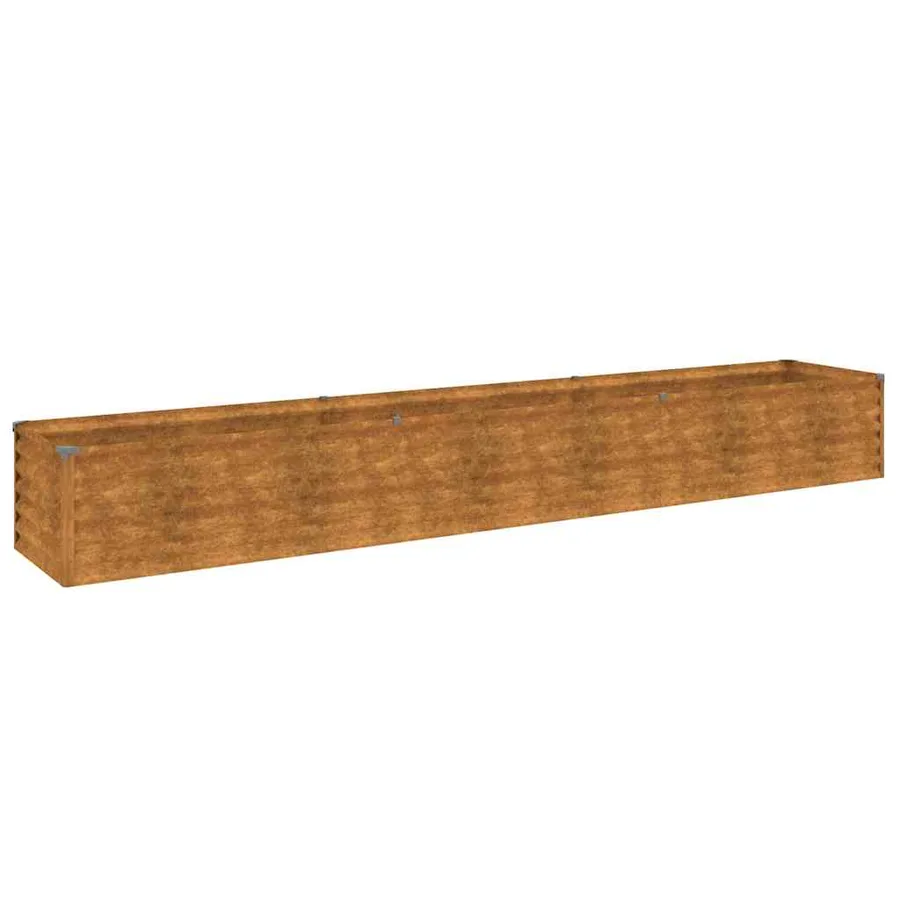 Jardinière surélevée 291 x 50 x 36 cm Acier Corten - 2