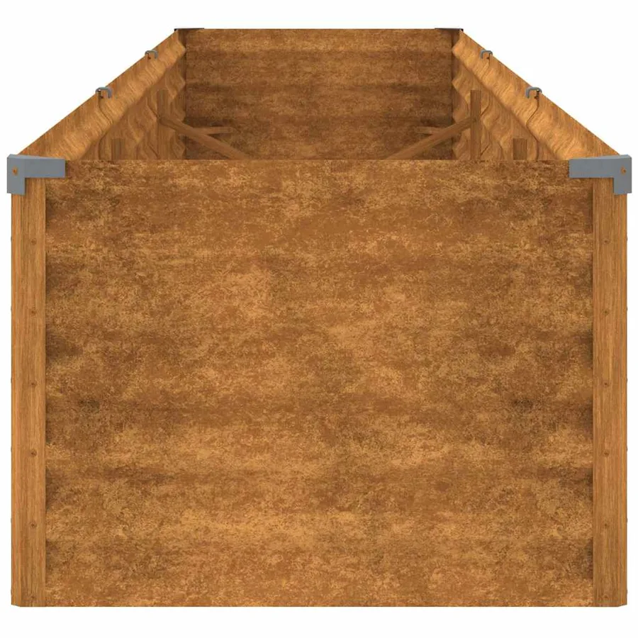 Jardinière surélevée 291 x 50 x 36 cm Acier Corten - 5