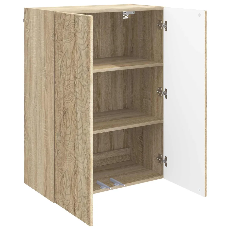 Armoire Murale Chêne Sonoma 66 x 34,5 x 90 cm Bois d'ingénierie - 3