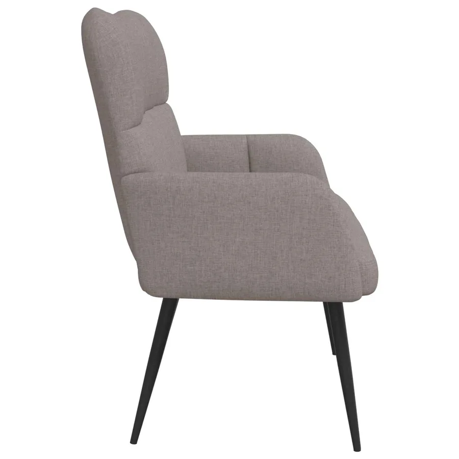 Sofa 2 places Taupe 115 x 61 x 87 cm Tissu - 5