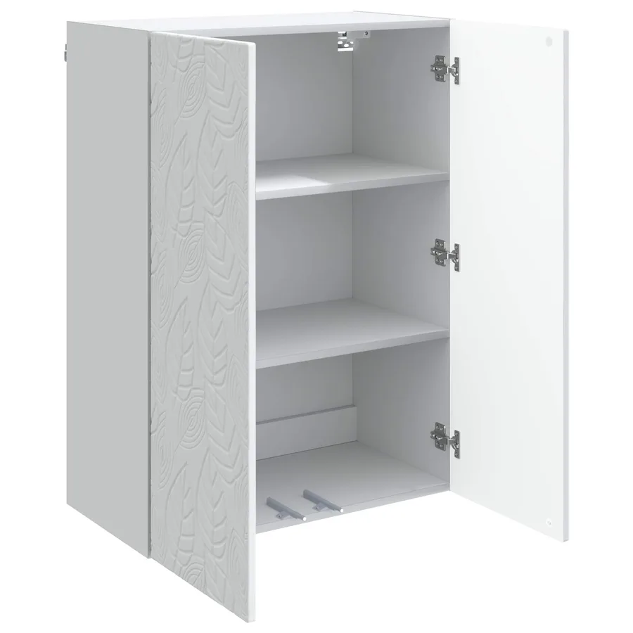 Armoire Murale Blanc 66 x 34,5 x 90 cm Bois d'ingénierie - 3