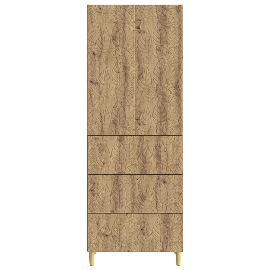 Ensemble de Meubles 2 pc 66 x 34,5 x 90 cm Bois d'ingénierie - 5