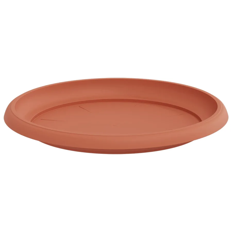 Pots de plantes 24 pcs Rouge brique Ø 34 x 28 cm Plastique - 7