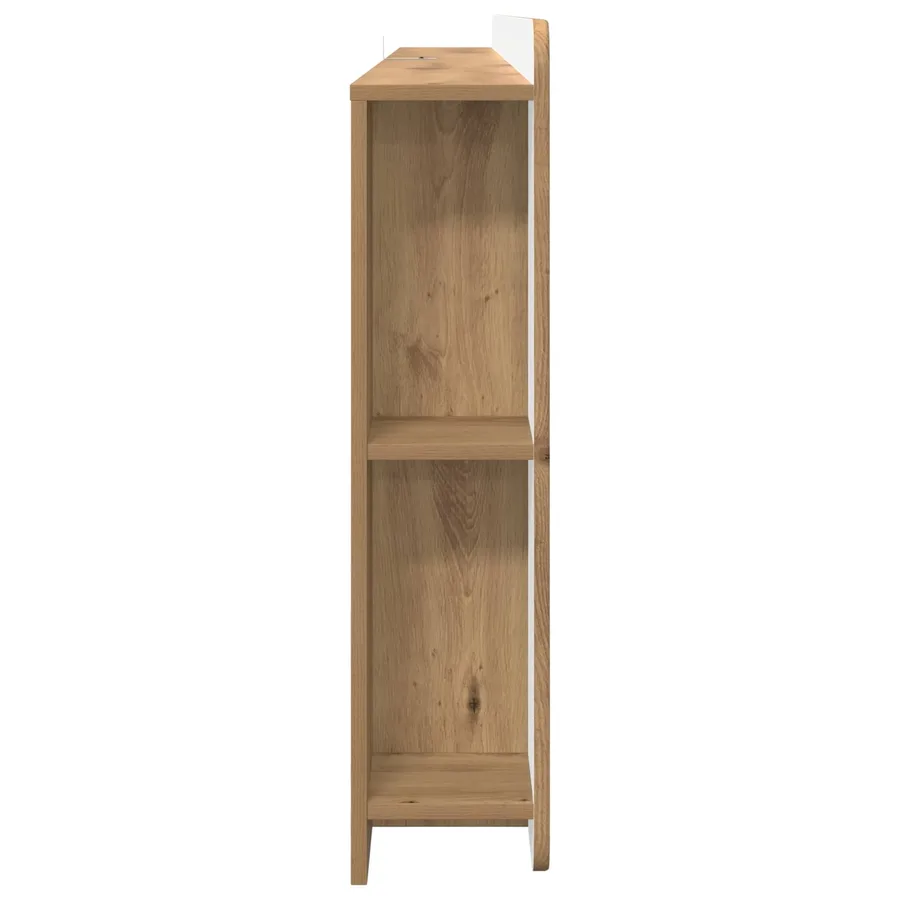 Cabinet de Tête de Lit Chêne artisanal 200 cm Bois d’ingénierie - 6
