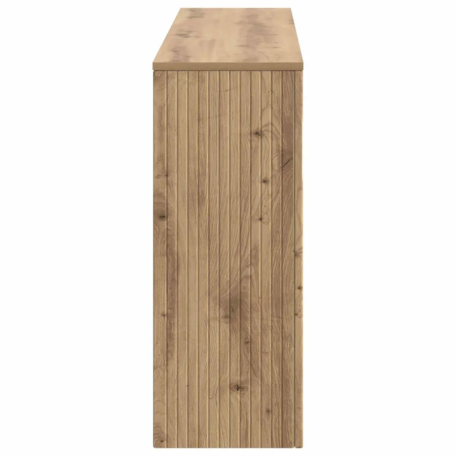 Table console Chêne Artisanal 155 x 29 x 74 cm - 6