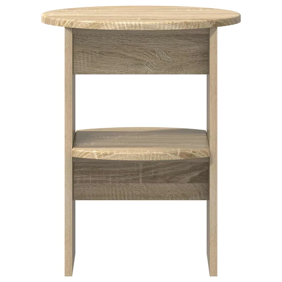 Meuble d'appoint 2 pcs Chêne Sonoma Ø40 x 50 cm - 6