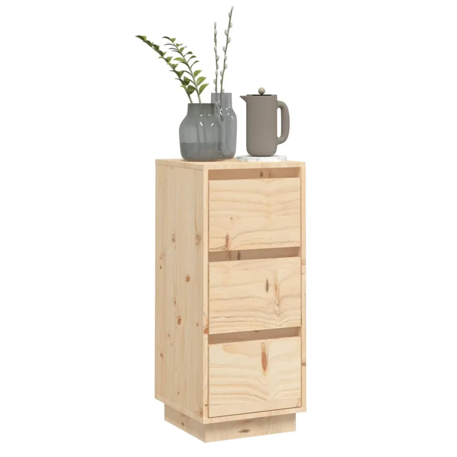 Buffet 32x34x75 cm Bois massif de pin - 4