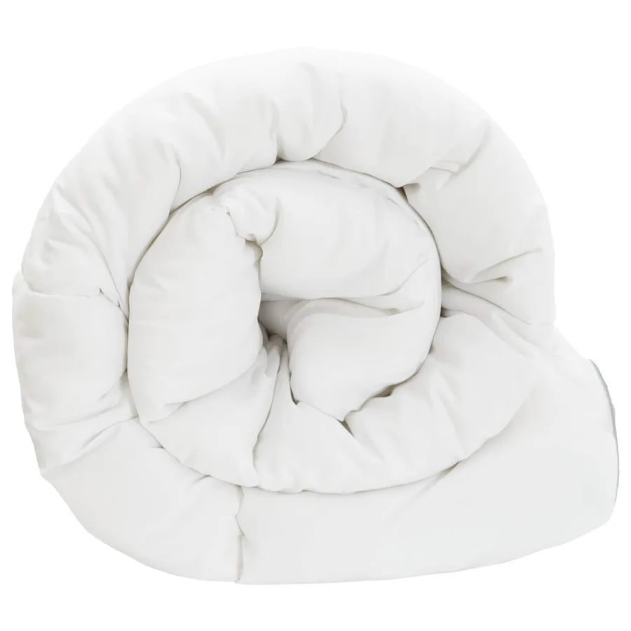 Ensemble de couette et oreillers de lit Blanc 155 x 220 cm - 4