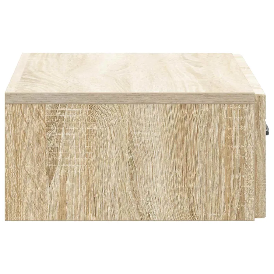 Table d'appoint murale Chêne Sonoma 59 x 34,5 x 17 cm - 6