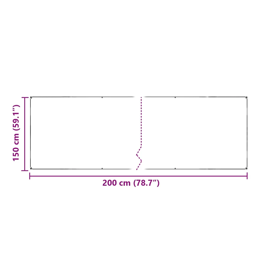 Couverture pour plantes Transparent 2 x 1,5 m PVC - 10