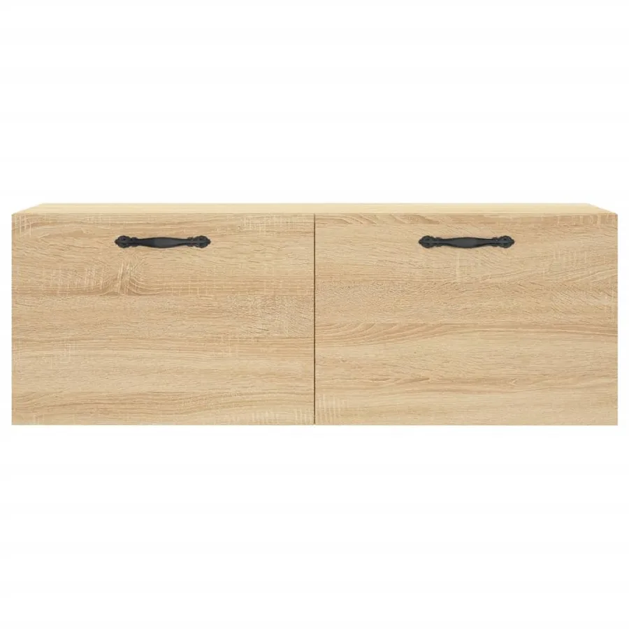 Armoire murale chêne sonoma 100x36,5x35 cm bois d'ingénierie - 3