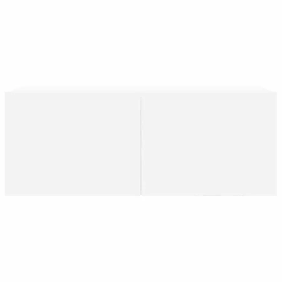 Ensemble de meubles TV 6 pcs Blanc Bois d'ingénierie - 6