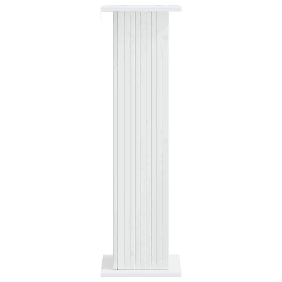 Support de Plante Blanc brillant 30,5 x 30 x 100,5 cm - 6