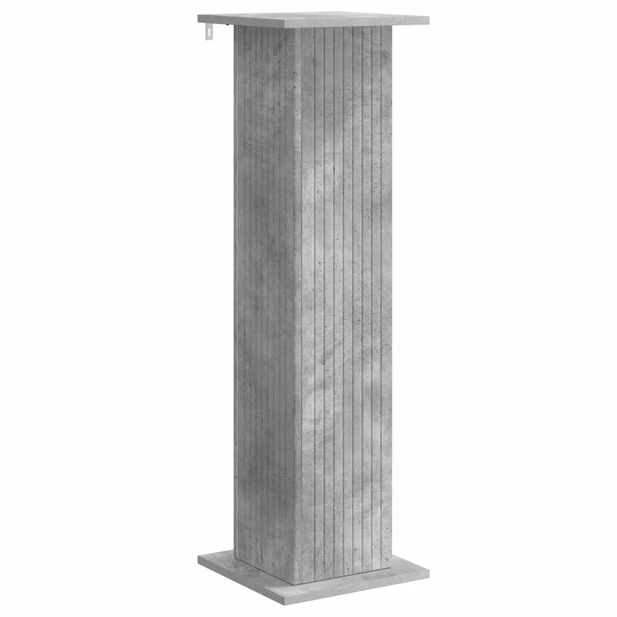 Support de Plante Gris béton 30,5 x 30 x 100,5 cm - 2