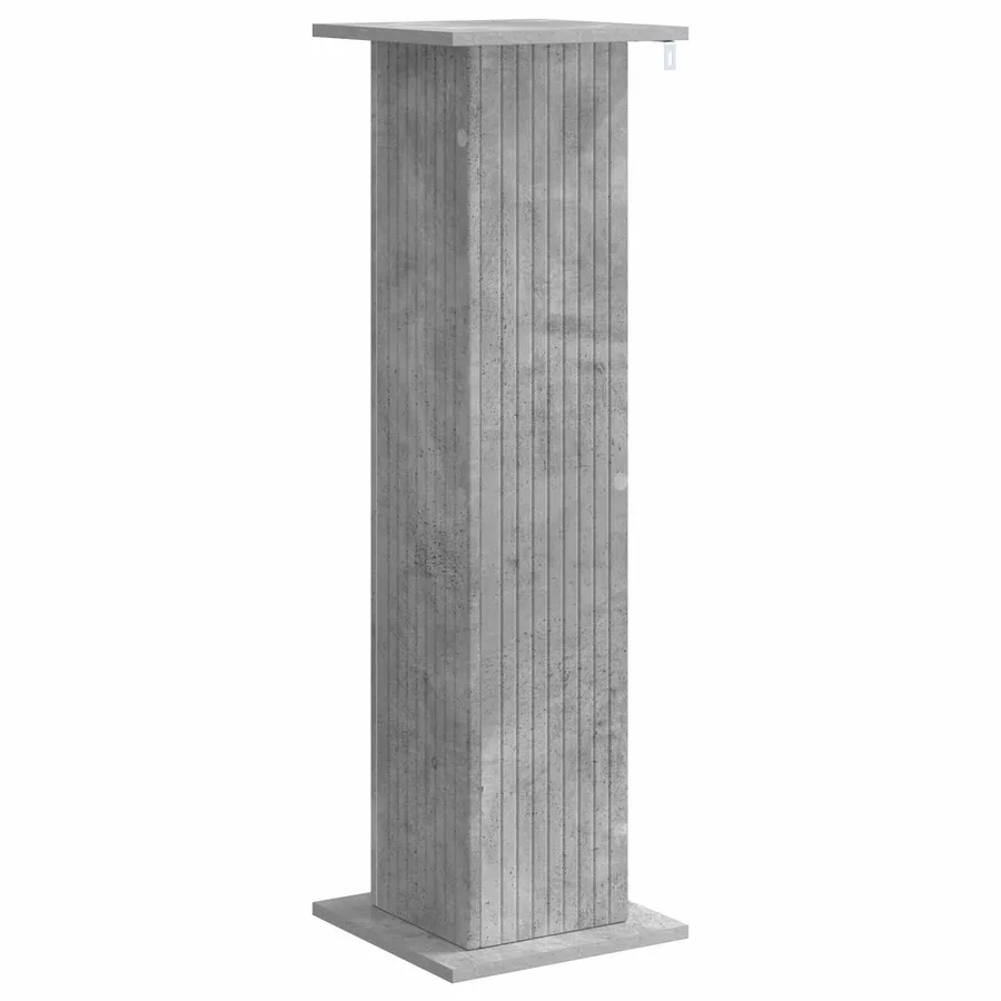 Support de Plante Gris béton 30,5 x 30 x 100,5 cm - 7
