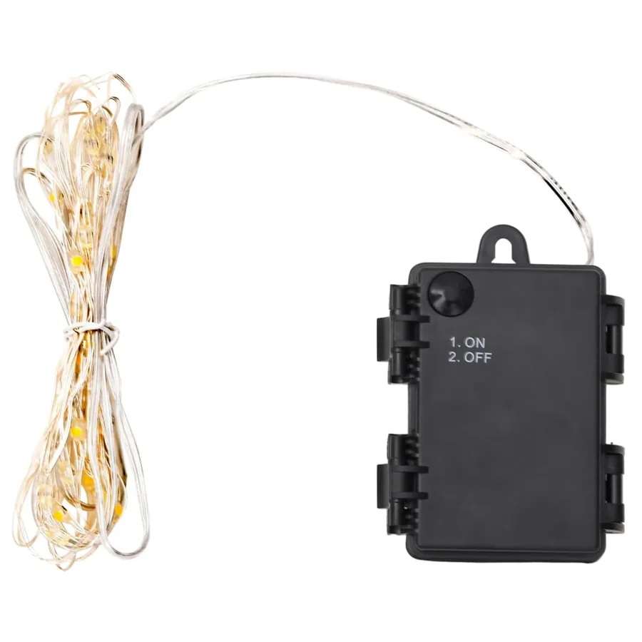 Guirlande lumineuse à LED avec 66 LED et ventilateur 660 cm